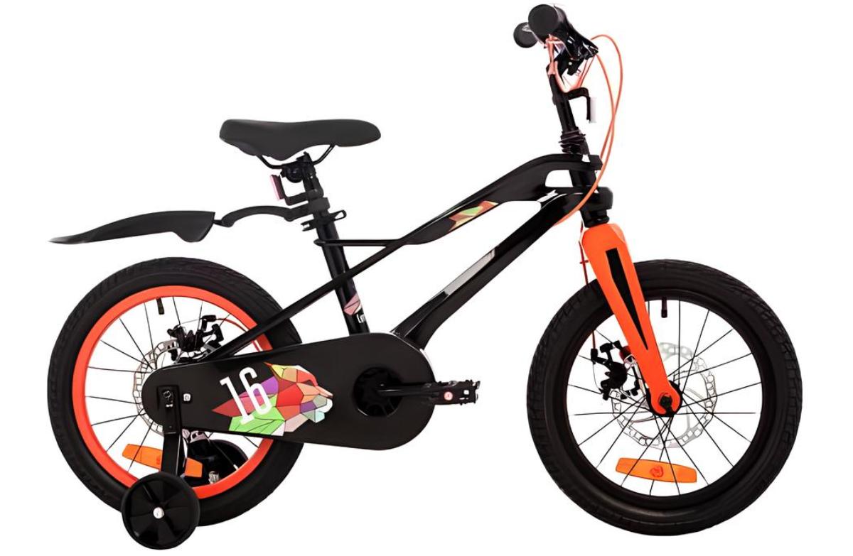 Велосипед Novatrack Lynx 16 чёрный