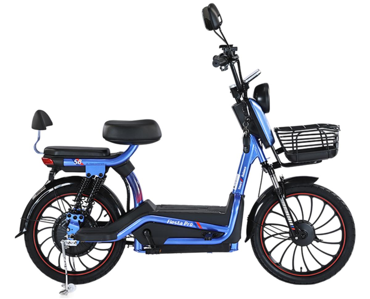 Электровелосипед SmartBalance Fiesta PRO синий