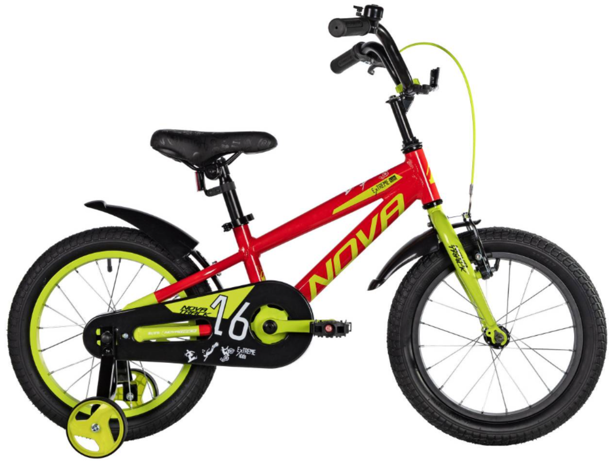Велосипед Novatrack Extreme 16 красный