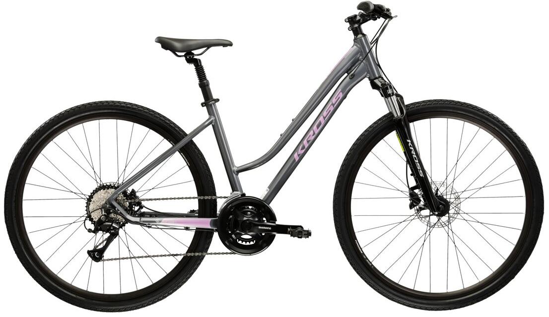 Велосипед KROSS Evado 4.0 D 28 M gry_pin