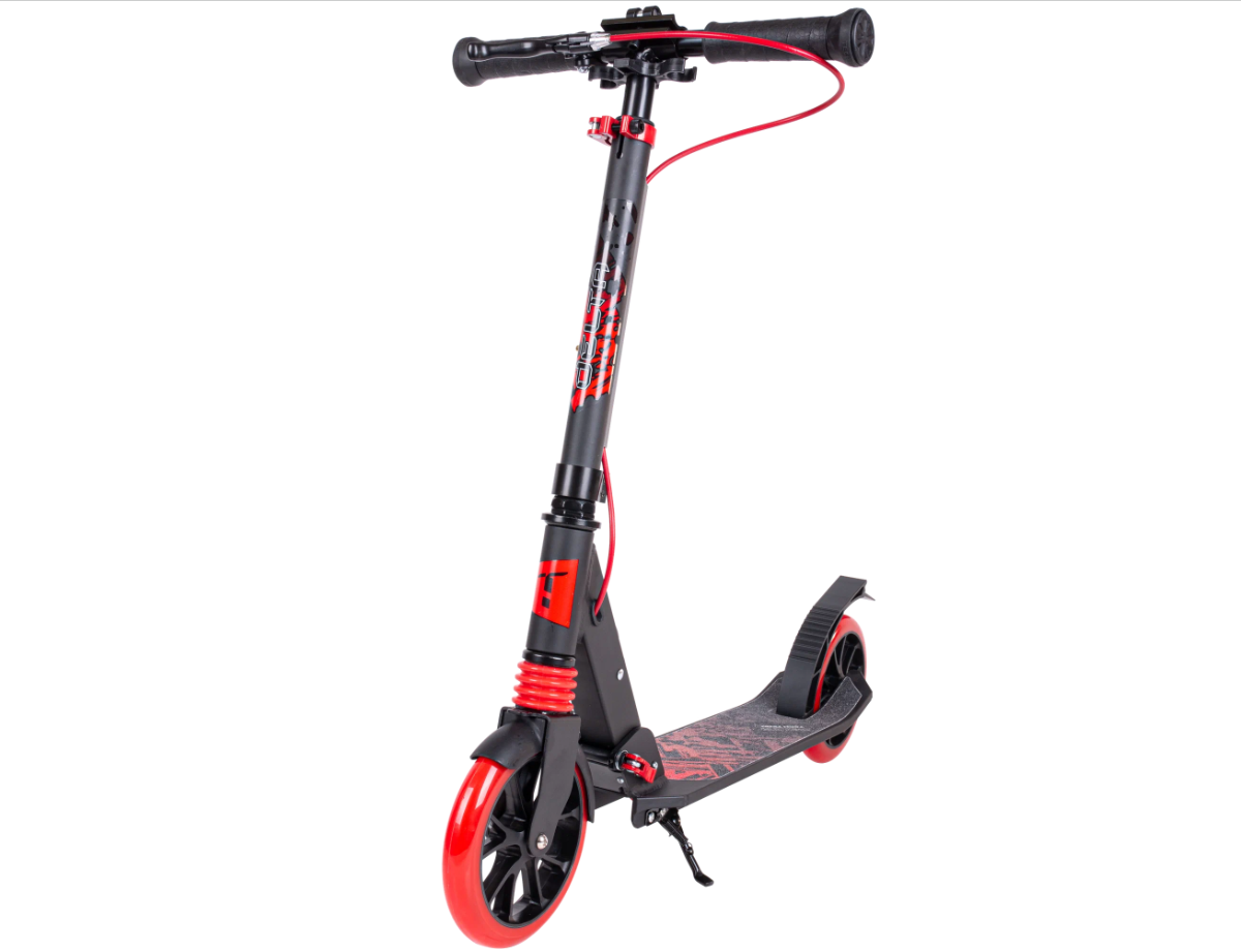 Самокат TT DELTA 180R BLACK-RED