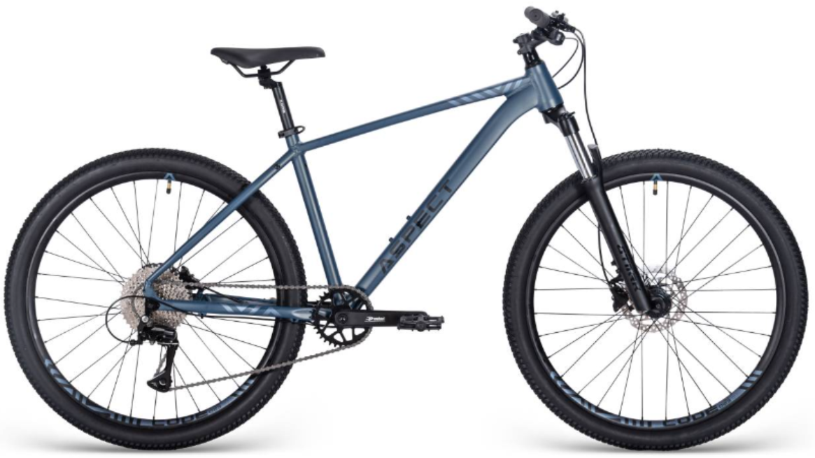 Велосипед Aspect Nickel Pro 29 М серо-синий