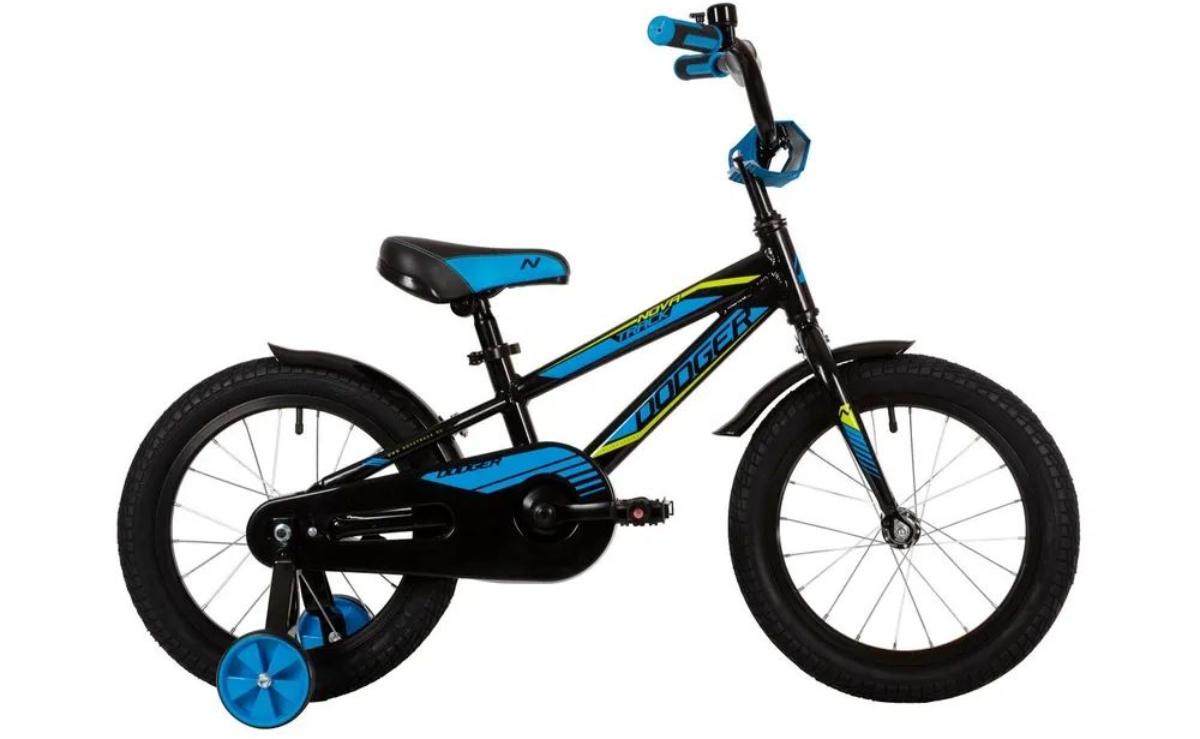 Велосипед Novatrack Dodger 16 чёрный