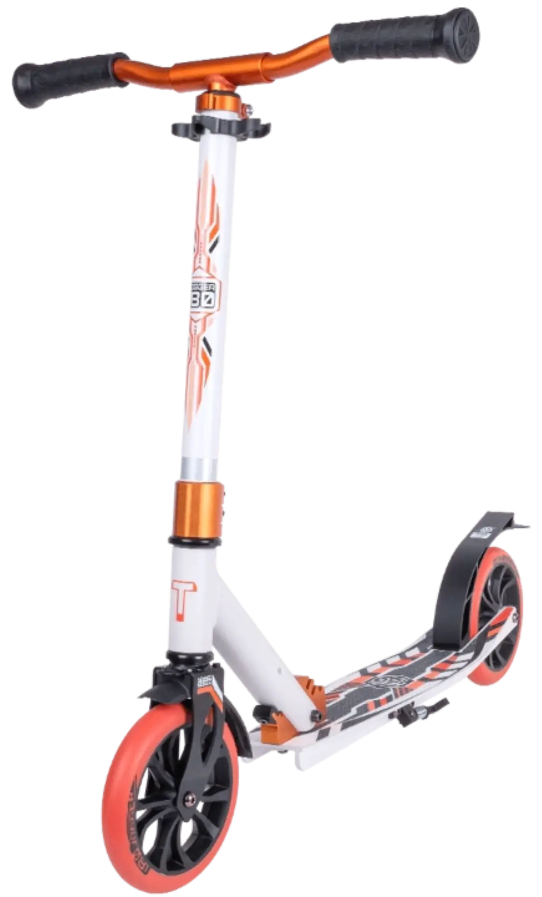 Самокат TT 180 Jogger бело-красный