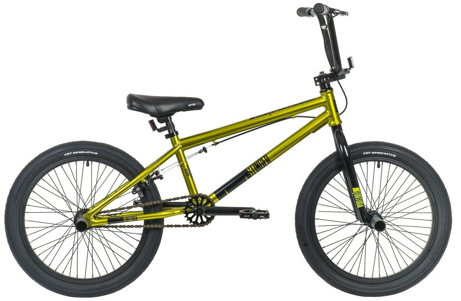 Велосипед Stinger BMX 20 Tortuga зеленый 10