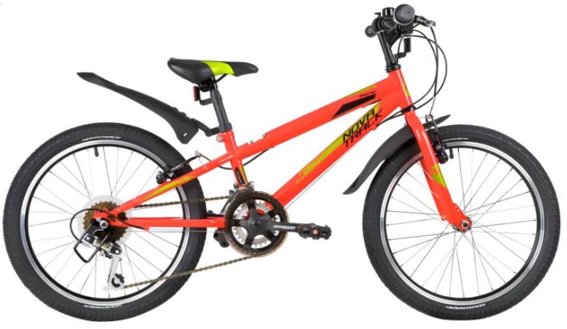 Велосипед Novatrack Racer 20 красный 12скор.