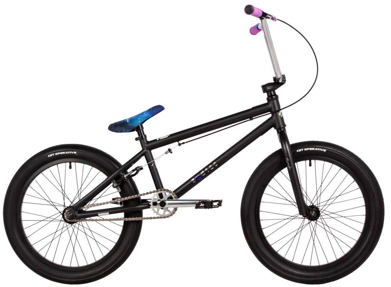 Велосипед Novatrack BMX Zodiac 20 чёрный