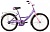 Велосипед Novatrack Vector 20 фиолетовый