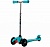 Самокат Novatrack Disco-kids Start PU бирюзовый