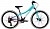 Велосипед Novatrack 24 Katrina 10 зелёный-фиолетовый