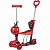 Самокат Novatrack Disco-kids Saddle PRO красный